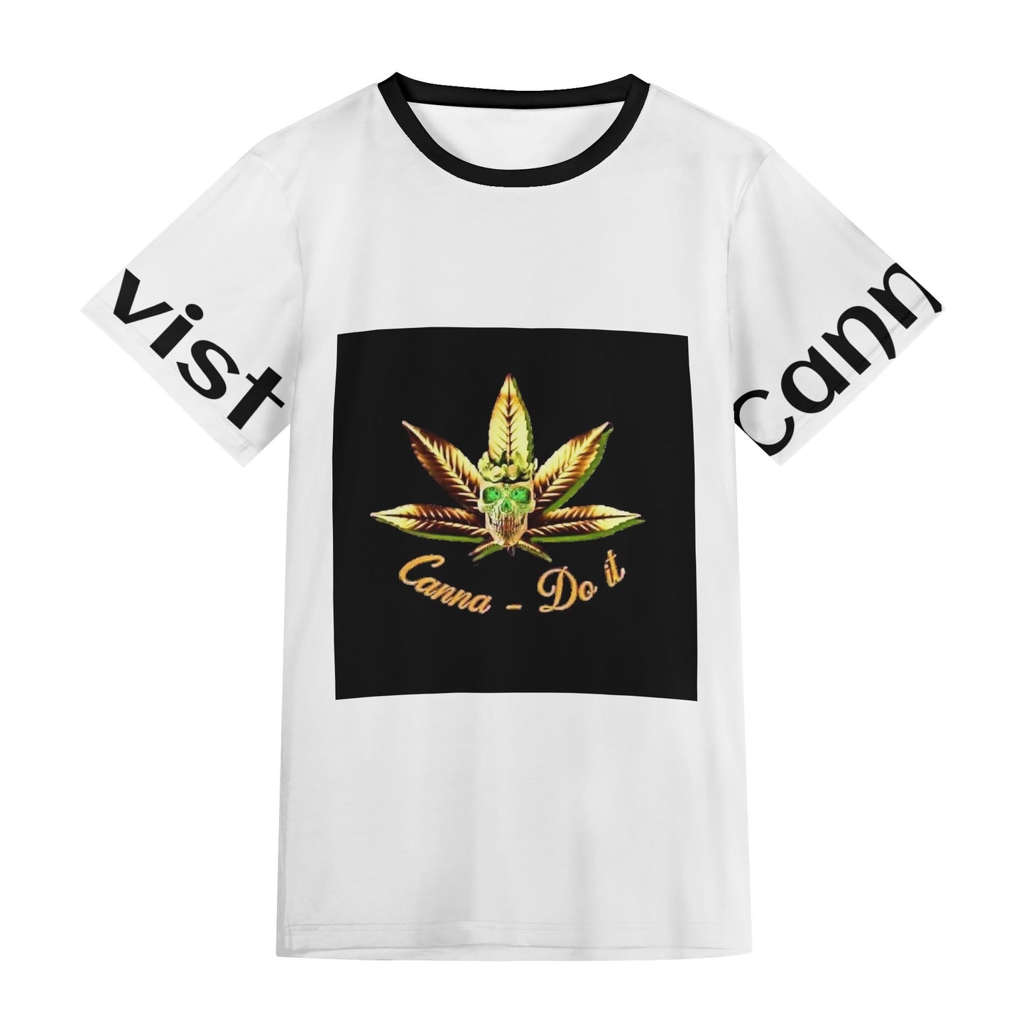 Canna-Do-It White Polyster Tee