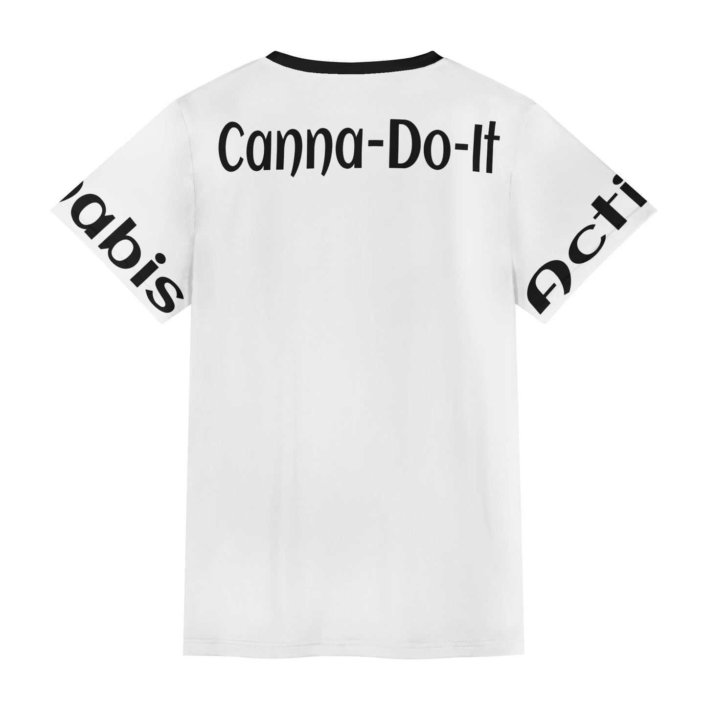 Canna-Do-It White Polyster Tee