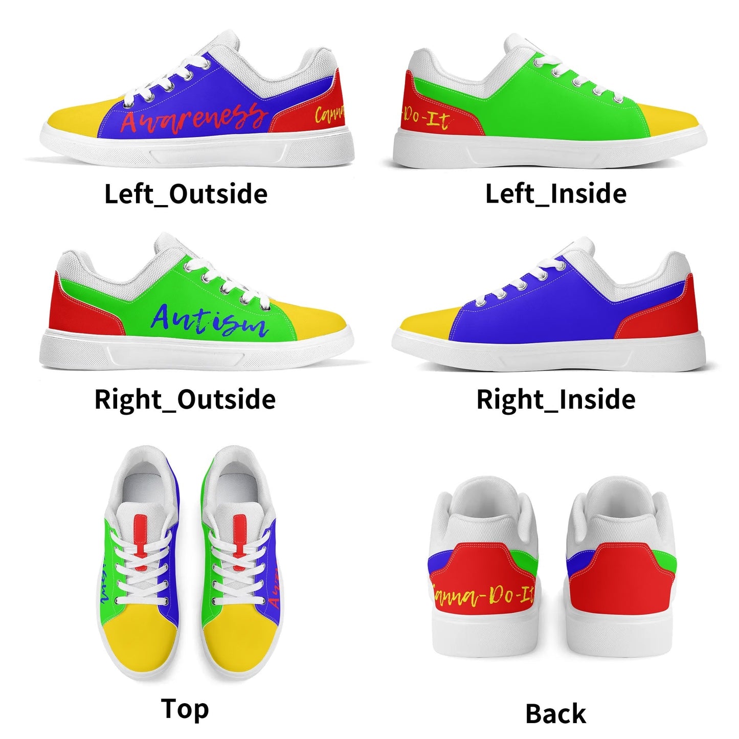 Canna-Do-It | Autism Awareness Shoes