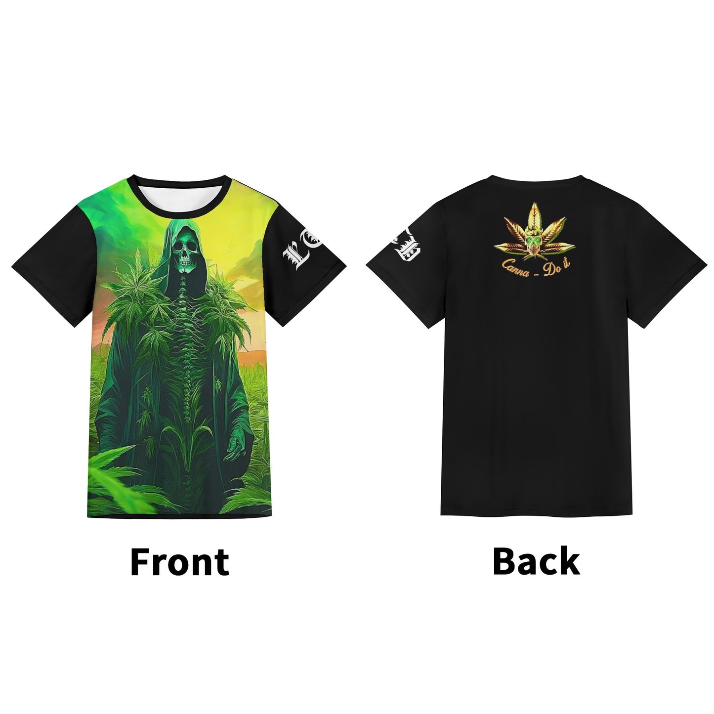 Canna-Do-It Limited Edition "Grim Reefer" Halloween Tee